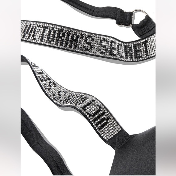 NWT VICTORIA'S SECRET SWIM Shine Strap Plunge One-Piece Swimsuit Small - Picture 9 of 10